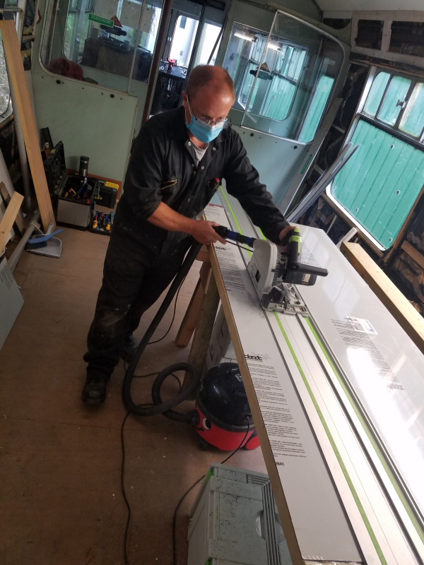Class 105 cutting wall panels